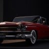 Drivable retro car "Delaton"