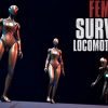 Female Survival Locomotion Pack - Unarmed