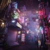 Cairo City Cyberpunk Streets - Animated Neon Signs - Day And Night - Egyptian Cyberpunk