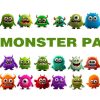 2D Animated Cute and Furry Monster Pack (Pack of 30)