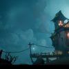 Stylized Perched Church ( Stylized Perched Churche Church Hilltop Stylised 3D )