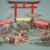 Feudal Japan Exterior Props Vol1