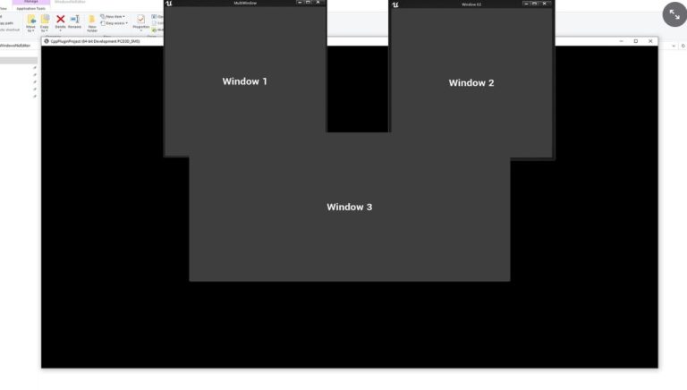 Multi window v1.0 UE5.5+5.6 - Ảnh 2