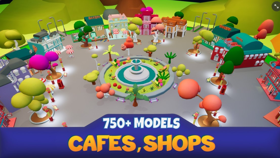 Cafes & Shops City