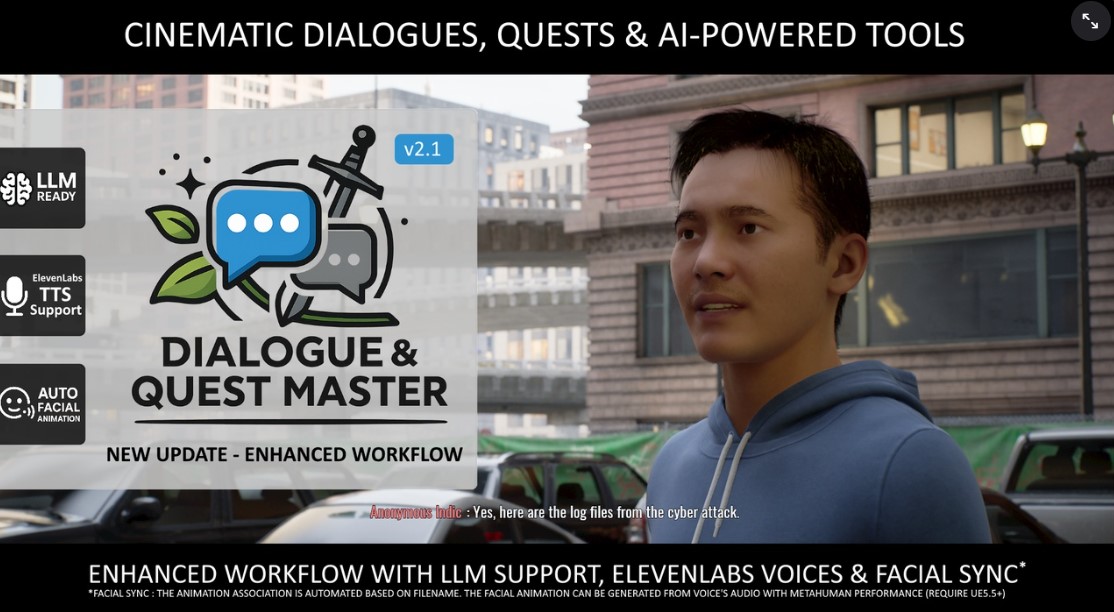 Dialogue & Quest Master v2.1.3 UE5.6