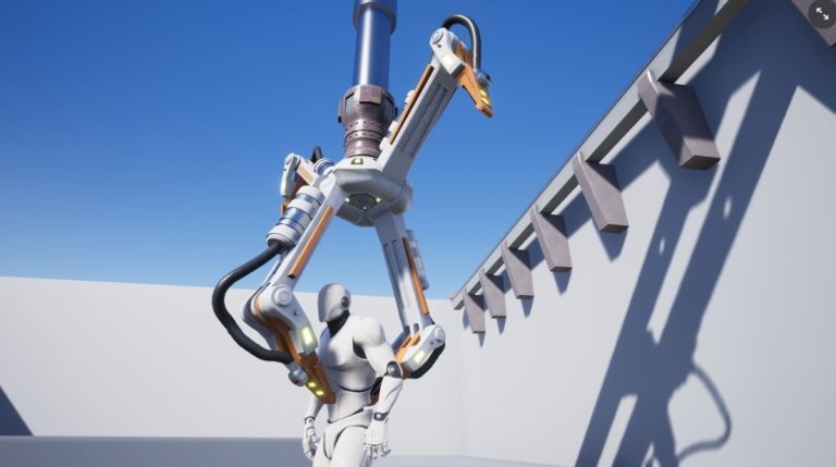 Crane Balk – Sci-Fi robotic crane system