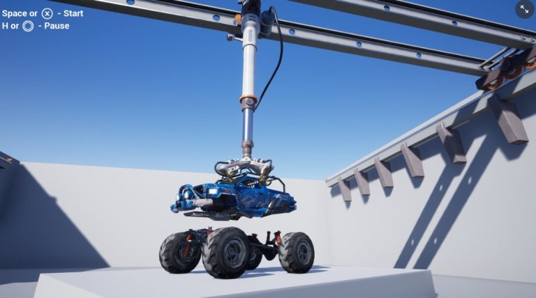 Crane Balk – Sci-Fi robotic crane system - Ảnh 2
