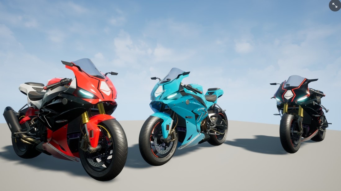 Bike Pack - Four motorcycles