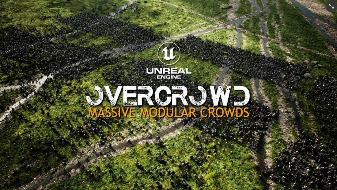 OverCrowd - Massive Crowd Simulation v1.0 UE5.6