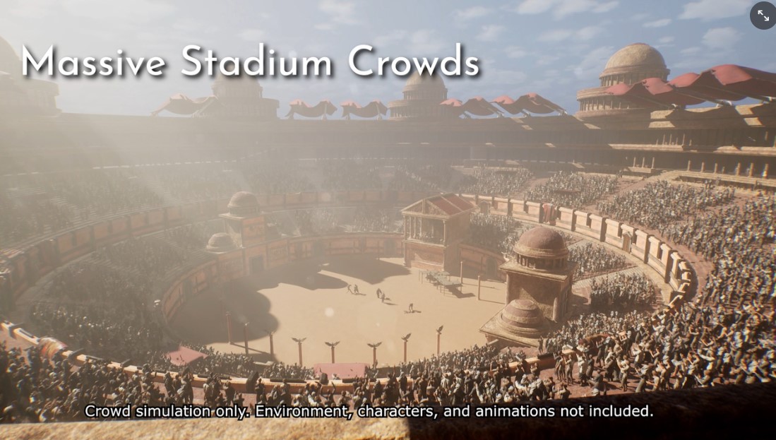 OverCrowd - Massive Crowd Simulation v1.0 UE5.6 - Ảnh 2